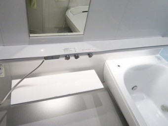 TOTO シンラ オーバーヘッドシャワーで全身爽快! TOTO シンラ オーバーヘッドシャワーで全身爽快!